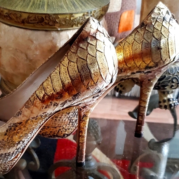 🔥Christian Dior Python Snakeskin Pumps - Picture 15 of 17